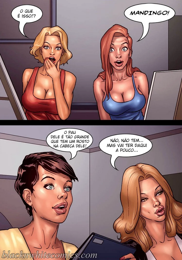 Milfs safadas se deliciando com uma pica gigantesca em aula de desenho erótico – Em Hentai HQ Brasileiro
