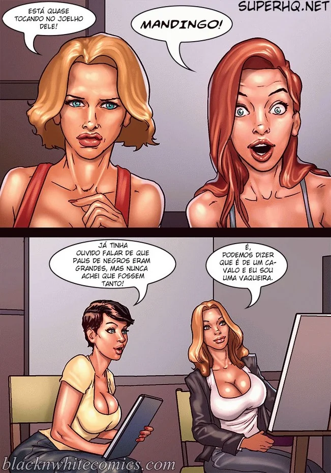 Milfs safadas se deliciando com uma pica gigantesca em aula de desenho erótico – Em Hentai HQ Brasileiro