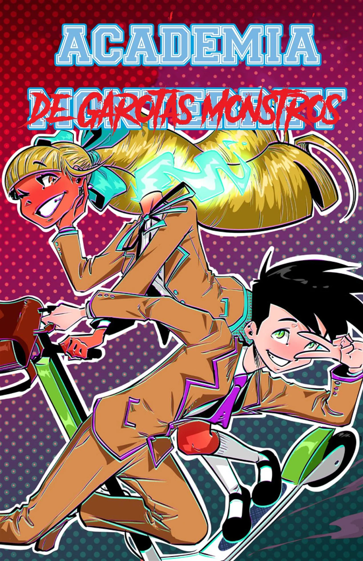 A Piranha da Academia Monterrey – A Bucetinha da Novata Hiro Eldritch” em hq brasileiro