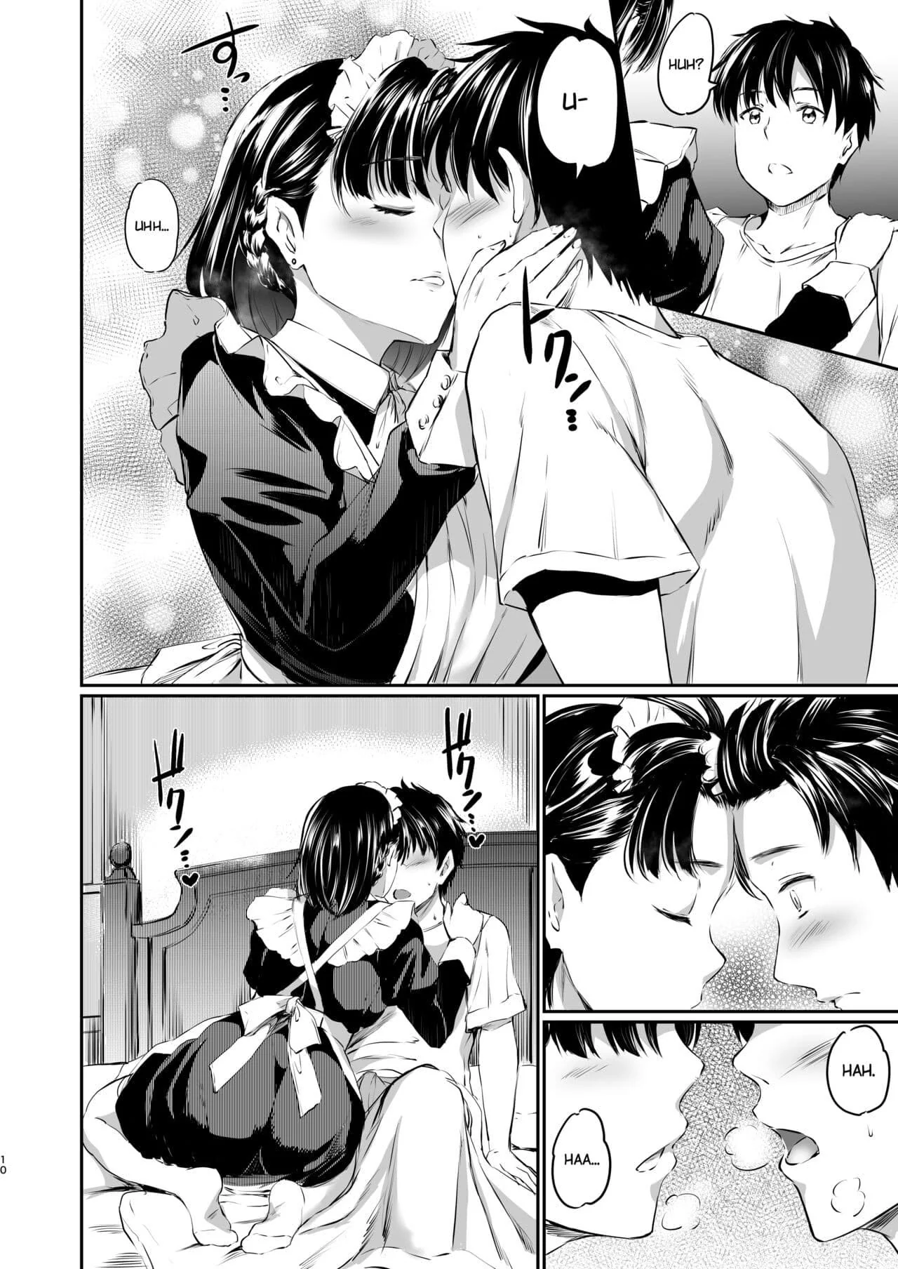 Akuma de Maid 3 -Demonic Piranha encontra surpresa em casa e tem encontro erótico nos jardins – Hentai HQ Brasileiro