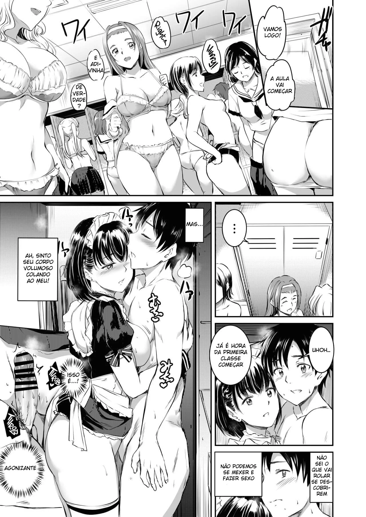 Akuma de Maid. 2 Piranha Demonia Fode Dona de Casa Safada em Hentai HQ Brasileiro