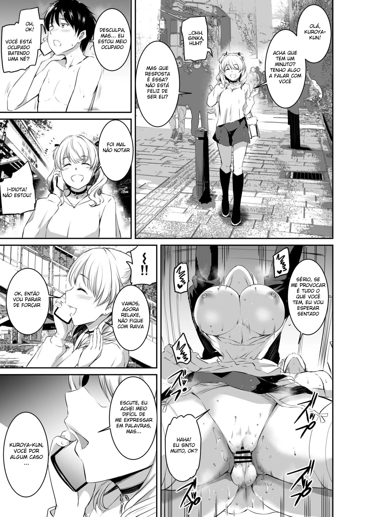 Akuma de Maid. 2 Piranha Demonia Fode Dona de Casa Safada em Hentai HQ Brasileiro