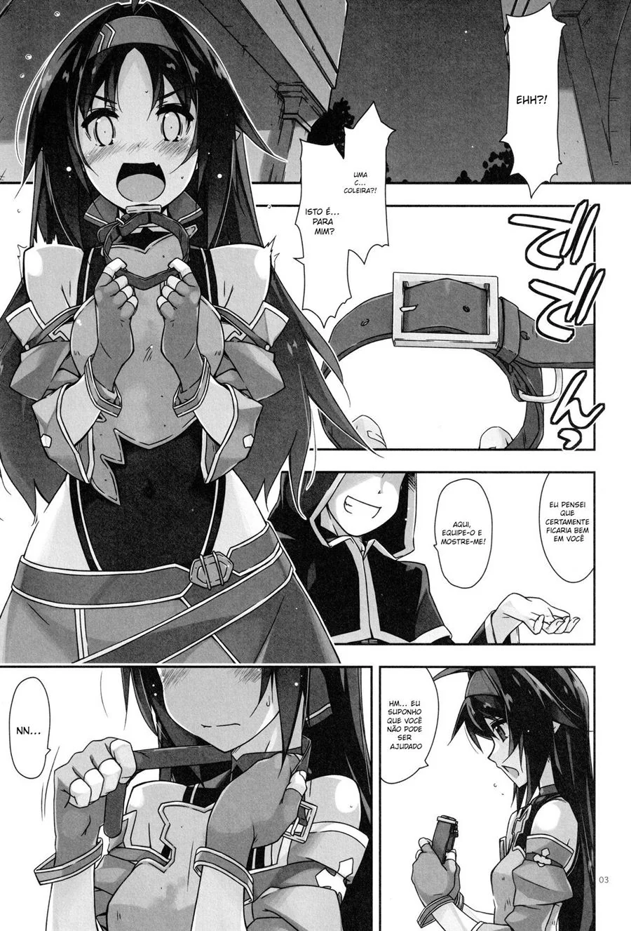 Yuuki e o Colar Safadão – Desejos Proibidos em Hentai HQ Brasileiro