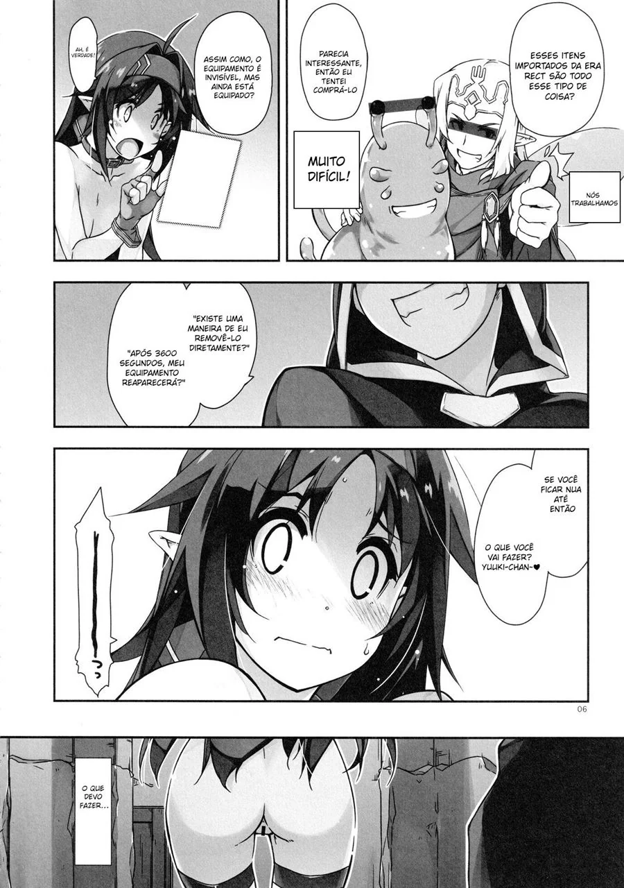 Yuuki e o Colar Safadão – Desejos Proibidos em Hentai HQ Brasileiro