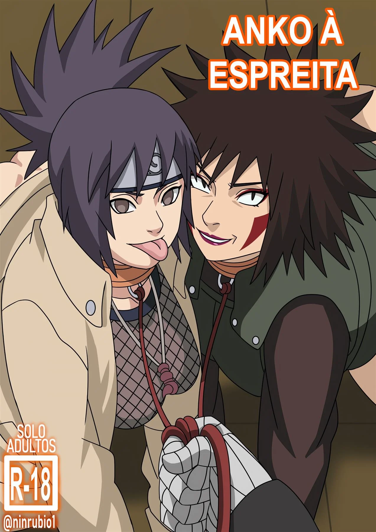 Naruto Hentai: Anko seduzindo o herói da vila em Hentai HQ Brasileiro