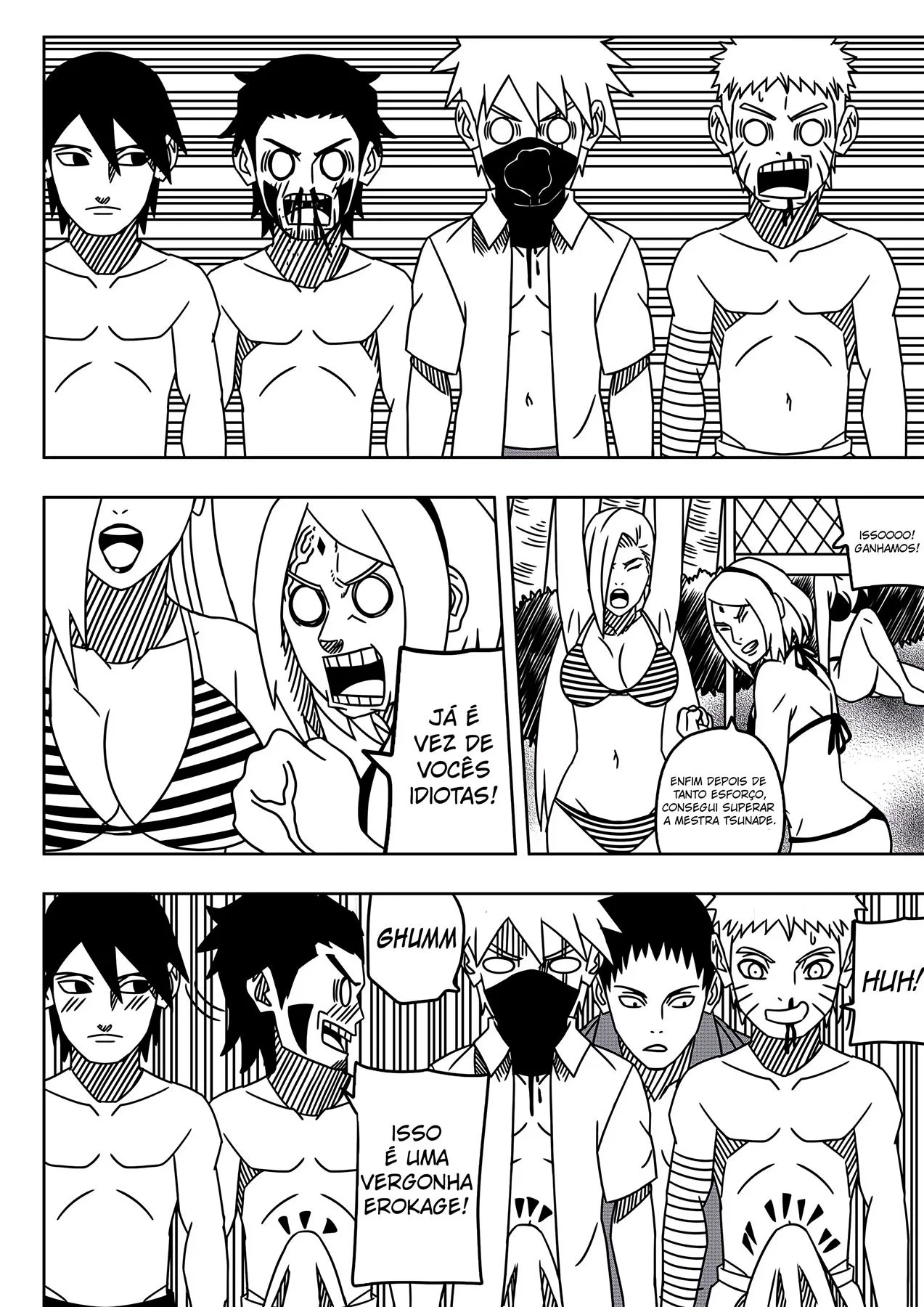 Naruto Hentai: Anko seduzindo o herói da vila em Hentai HQ Brasileiro
