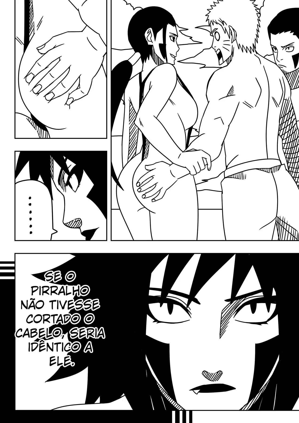 Naruto Hentai: Anko seduzindo o herói da vila em Hentai HQ Brasileiro