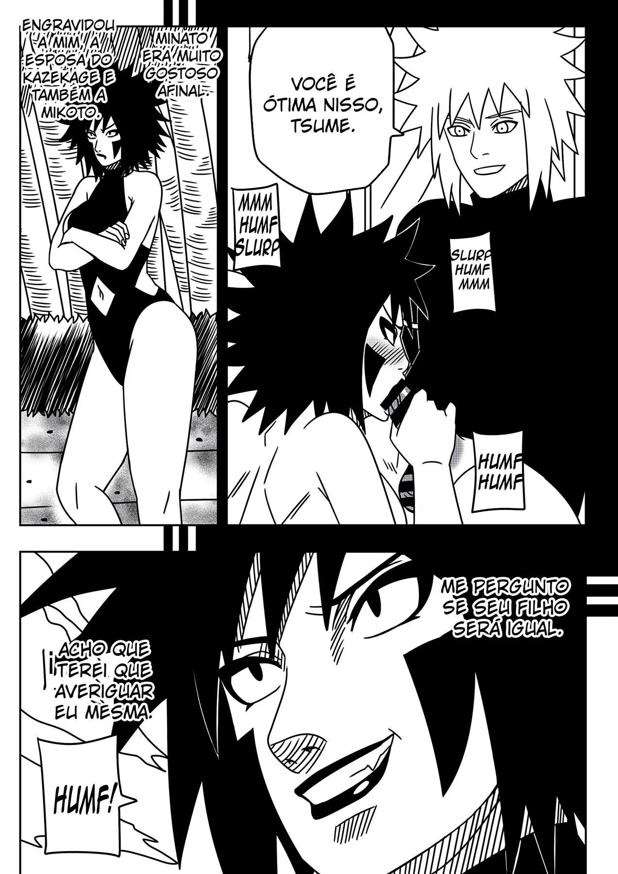 Naruto Hentai: Anko seduzindo o herói da vila em Hentai HQ Brasileiro