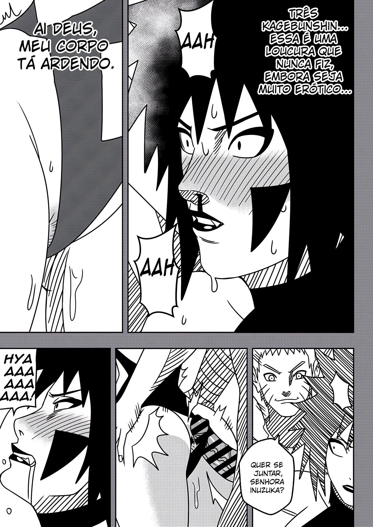 Ninjas Safados: Anko e sua Taras em Naruto no SuperHQ Brasileiro