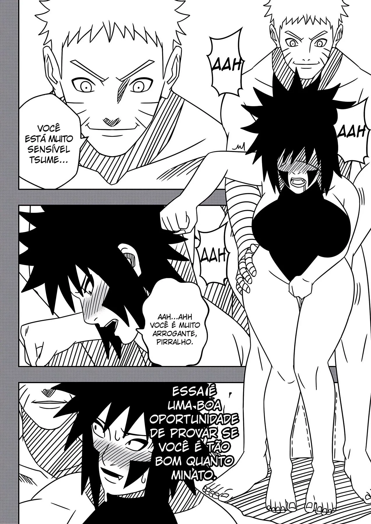 Ninjas Safados: Anko e sua Taras em Naruto no SuperHQ Brasileiro