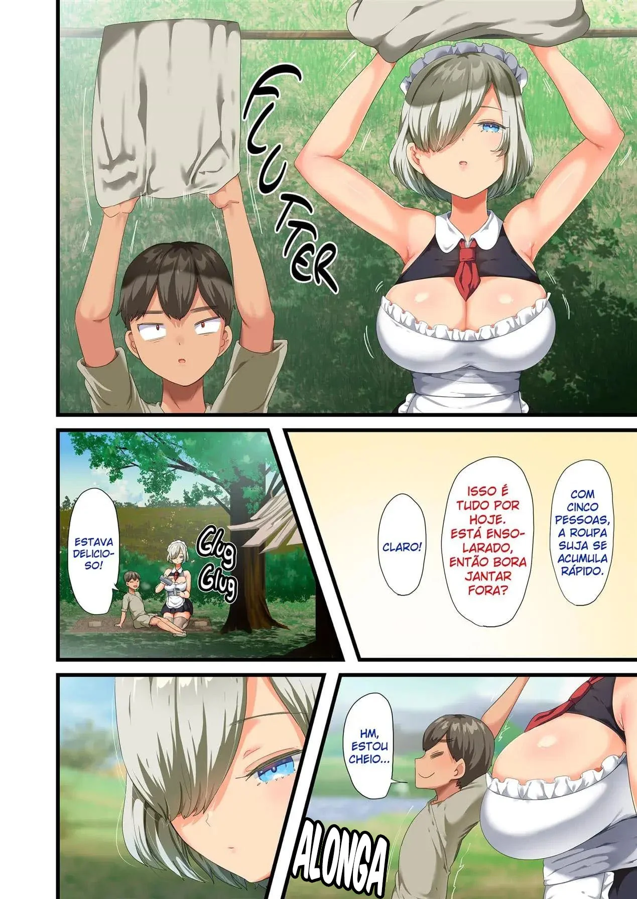 Kento e sua piranha safada: reencontro pra foder em hentai HQ brasileiro