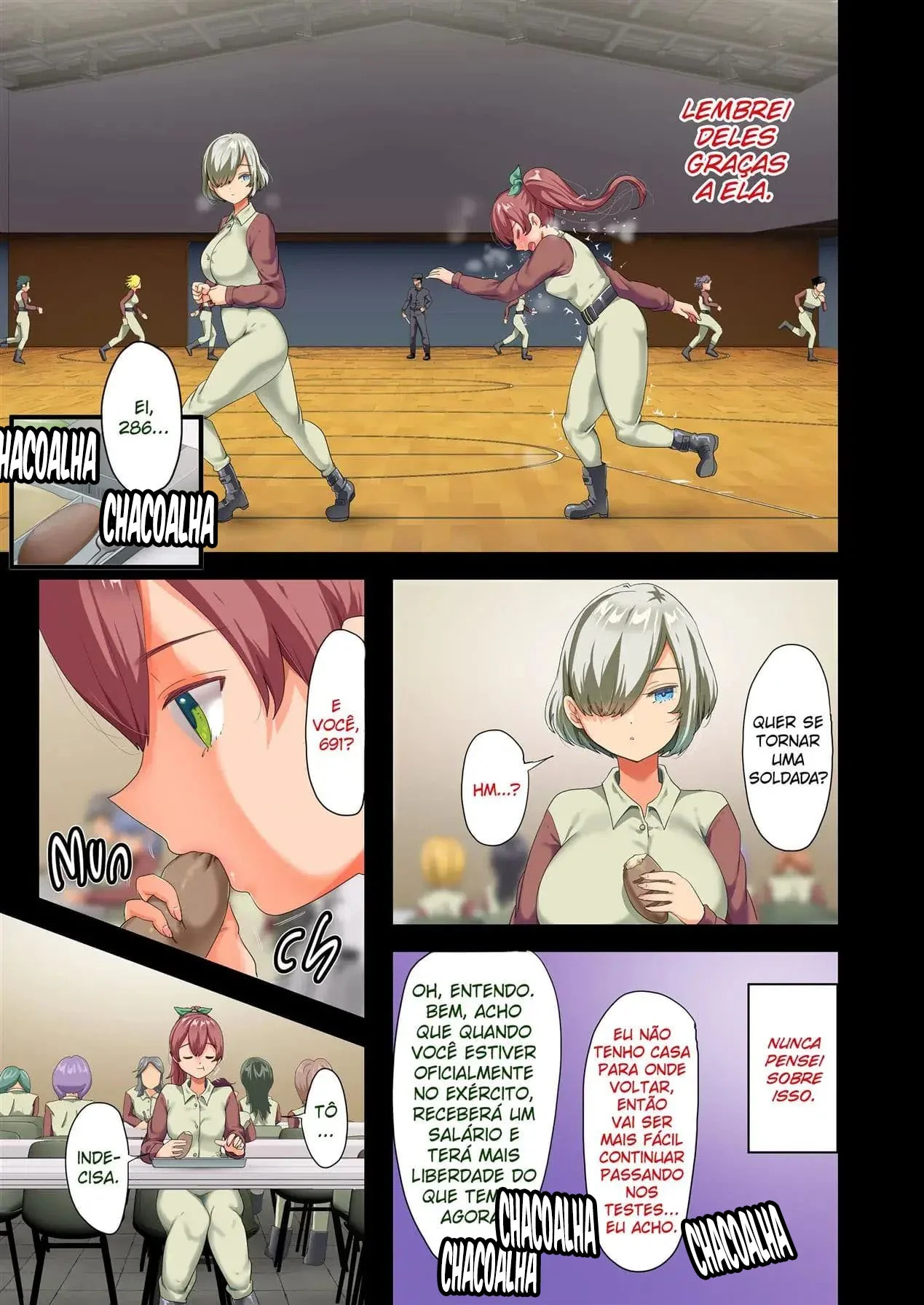 Kento e sua piranha safada: reencontro pra foder em hentai HQ brasileiro
