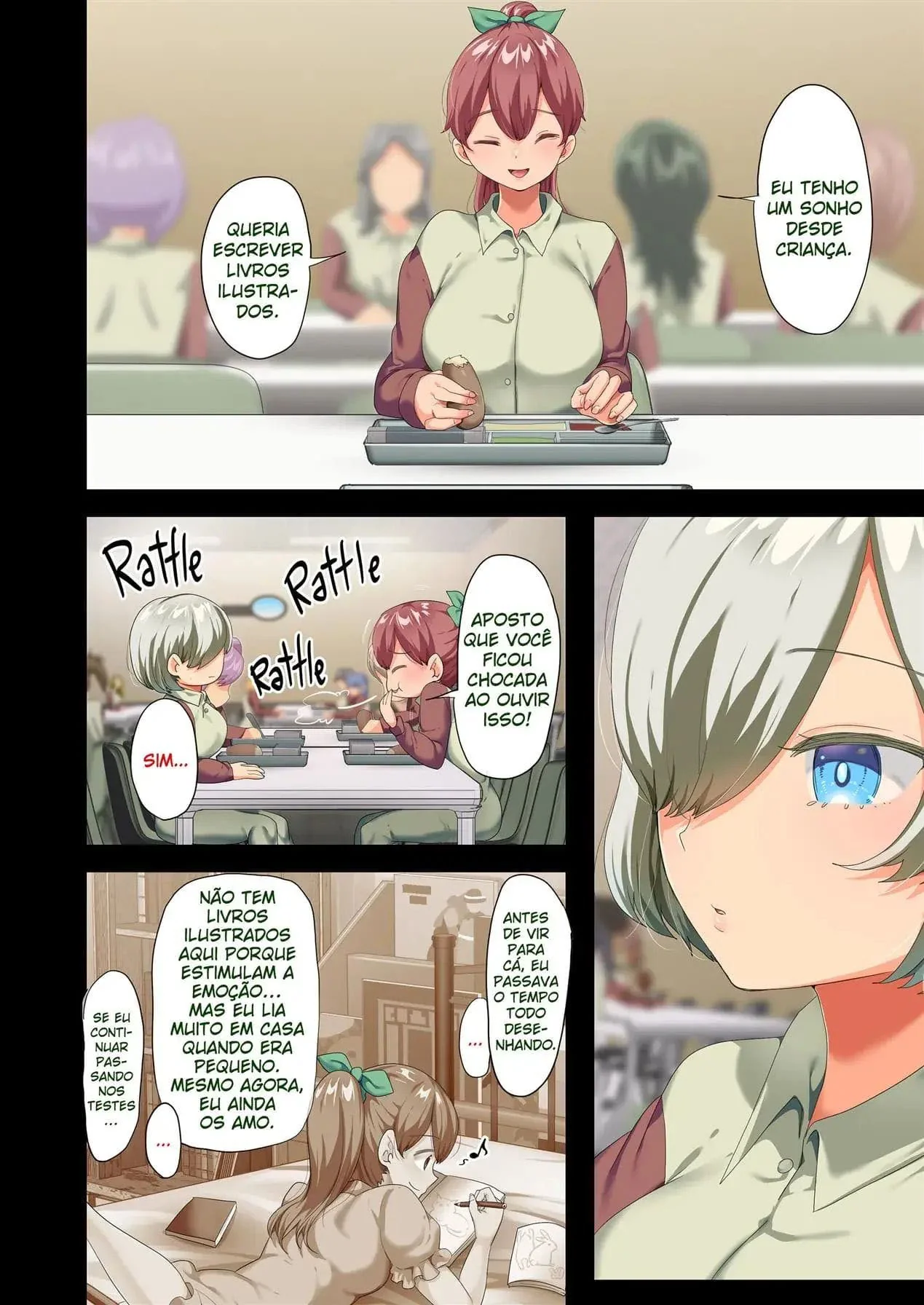 Kento e sua piranha safada: reencontro pra foder em hentai HQ brasileiro