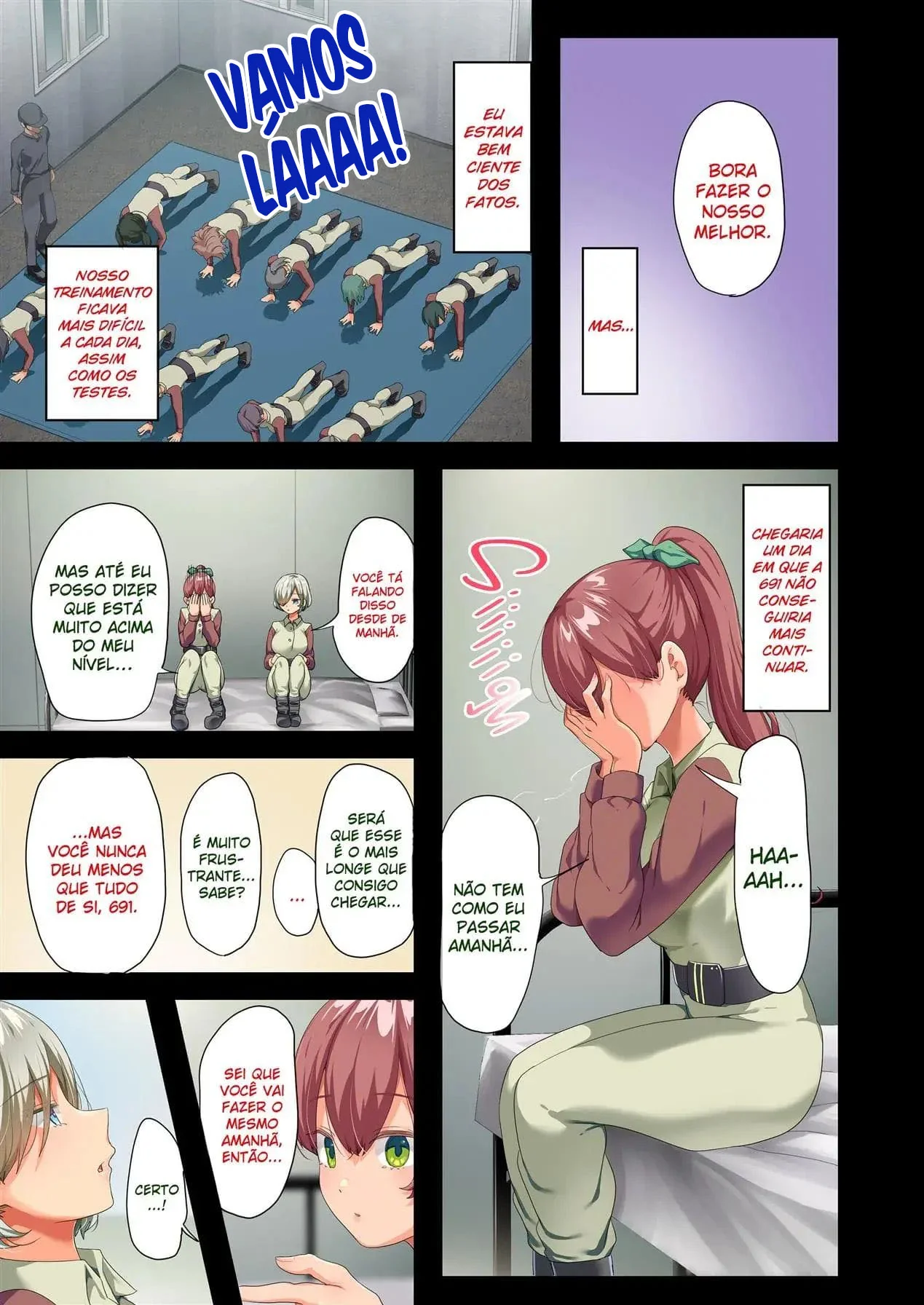 Kento e sua piranha safada: reencontro pra foder em hentai HQ brasileiro