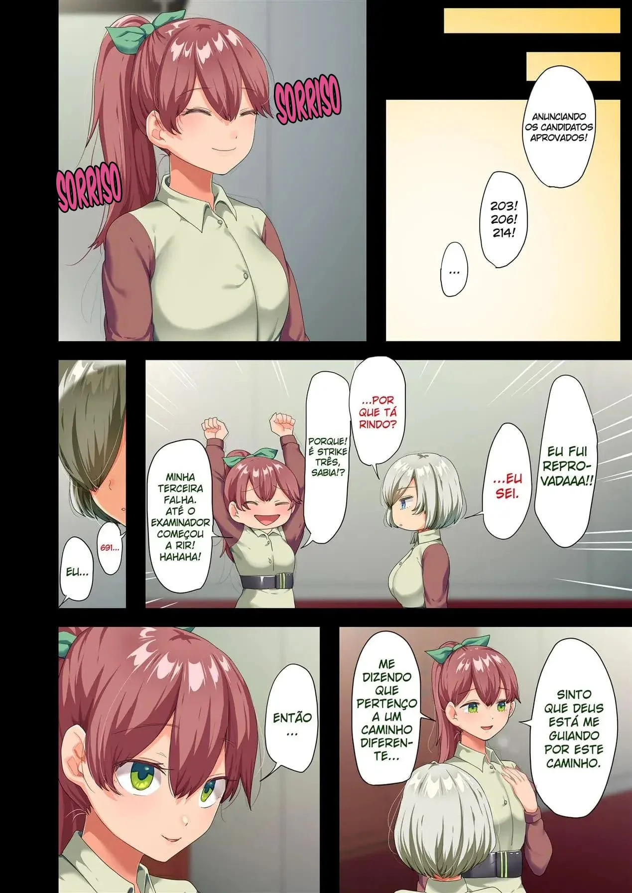 Kento e sua piranha safada: reencontro pra foder em hentai HQ brasileiro