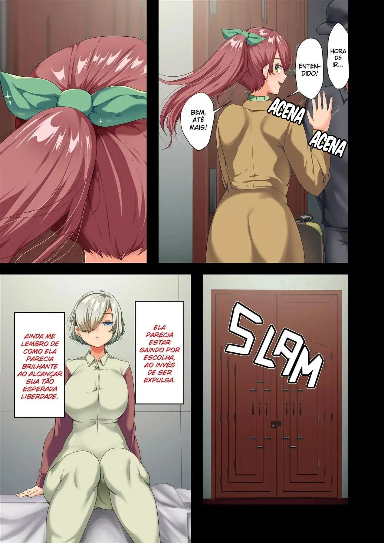 Kento e sua piranha safada: reencontro pra foder em hentai HQ brasileiro