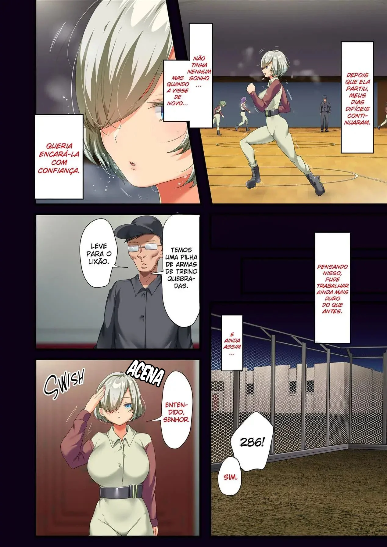 Kento e sua piranha safada: reencontro pra foder em hentai HQ brasileiro