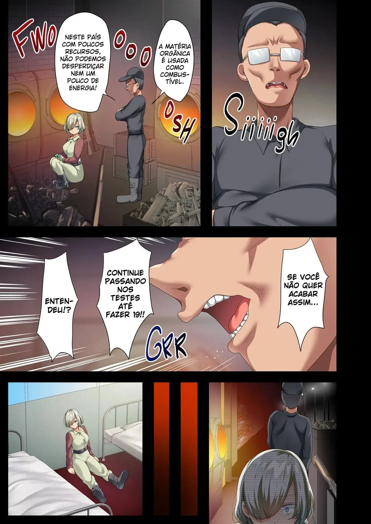 Kento e sua piranha safada: reencontro pra foder em hentai HQ brasileiro