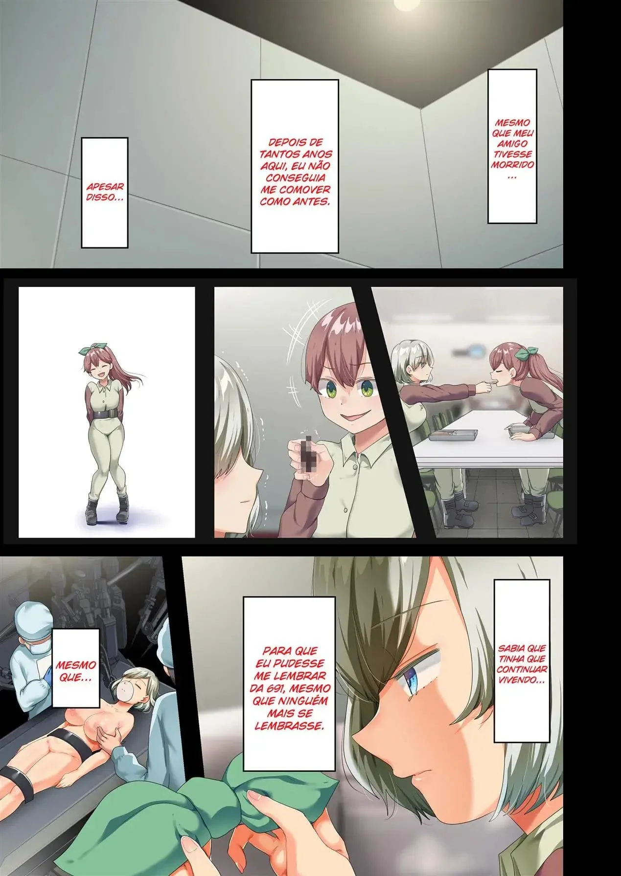 Kento e sua piranha safada: reencontro pra foder em hentai HQ brasileiro