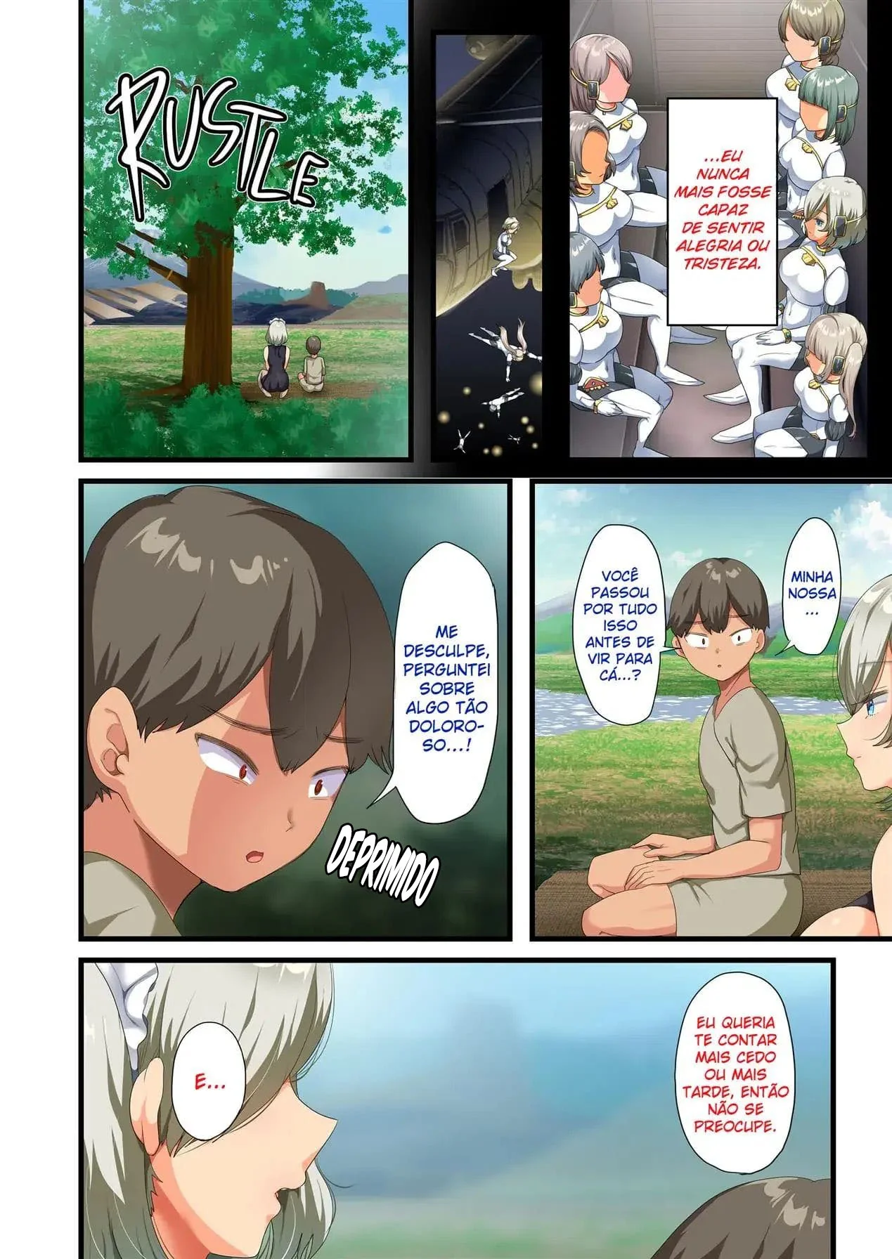 Kento e sua piranha safada: reencontro pra foder em hentai HQ brasileiro