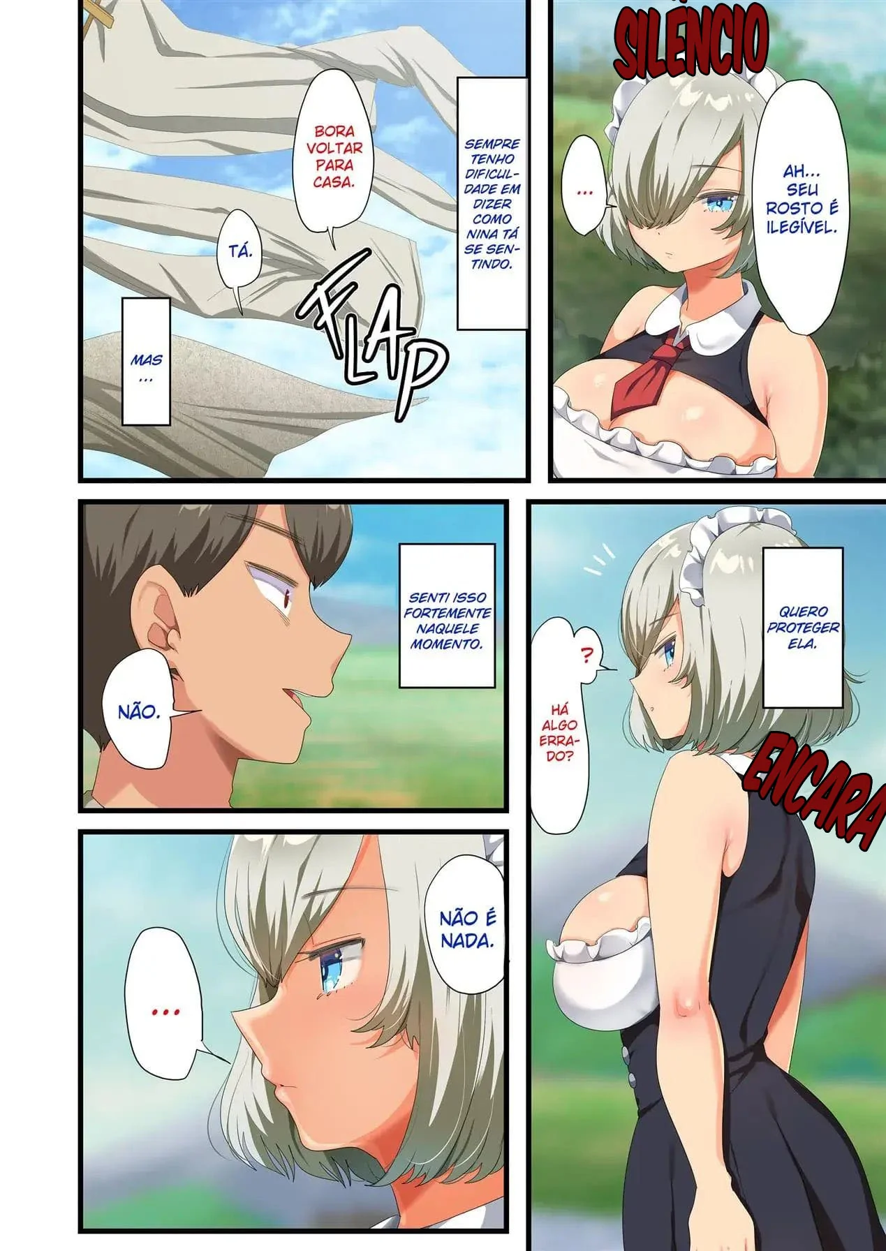 Kento e sua piranha safada: reencontro pra foder em hentai HQ brasileiro
