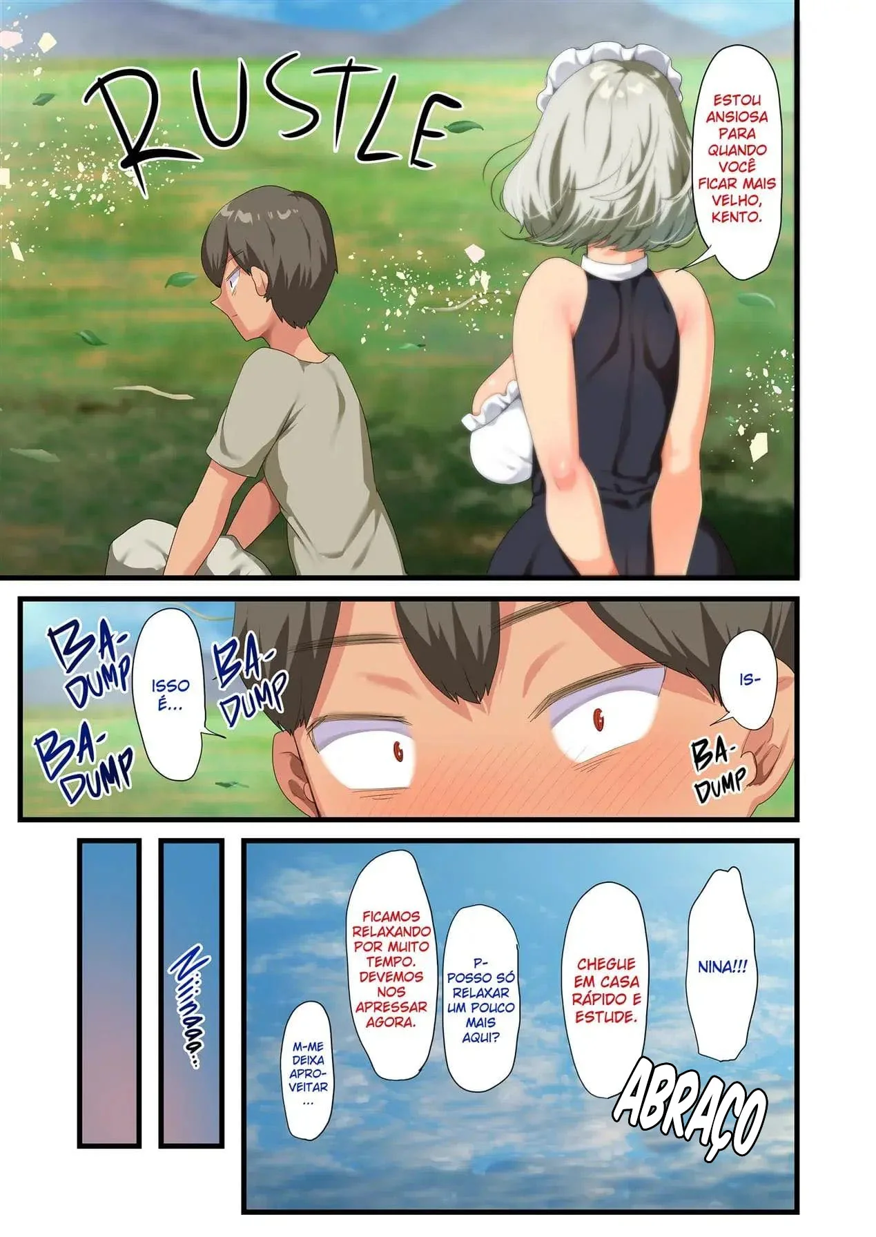 Kento e sua piranha safada: reencontro pra foder em hentai HQ brasileiro