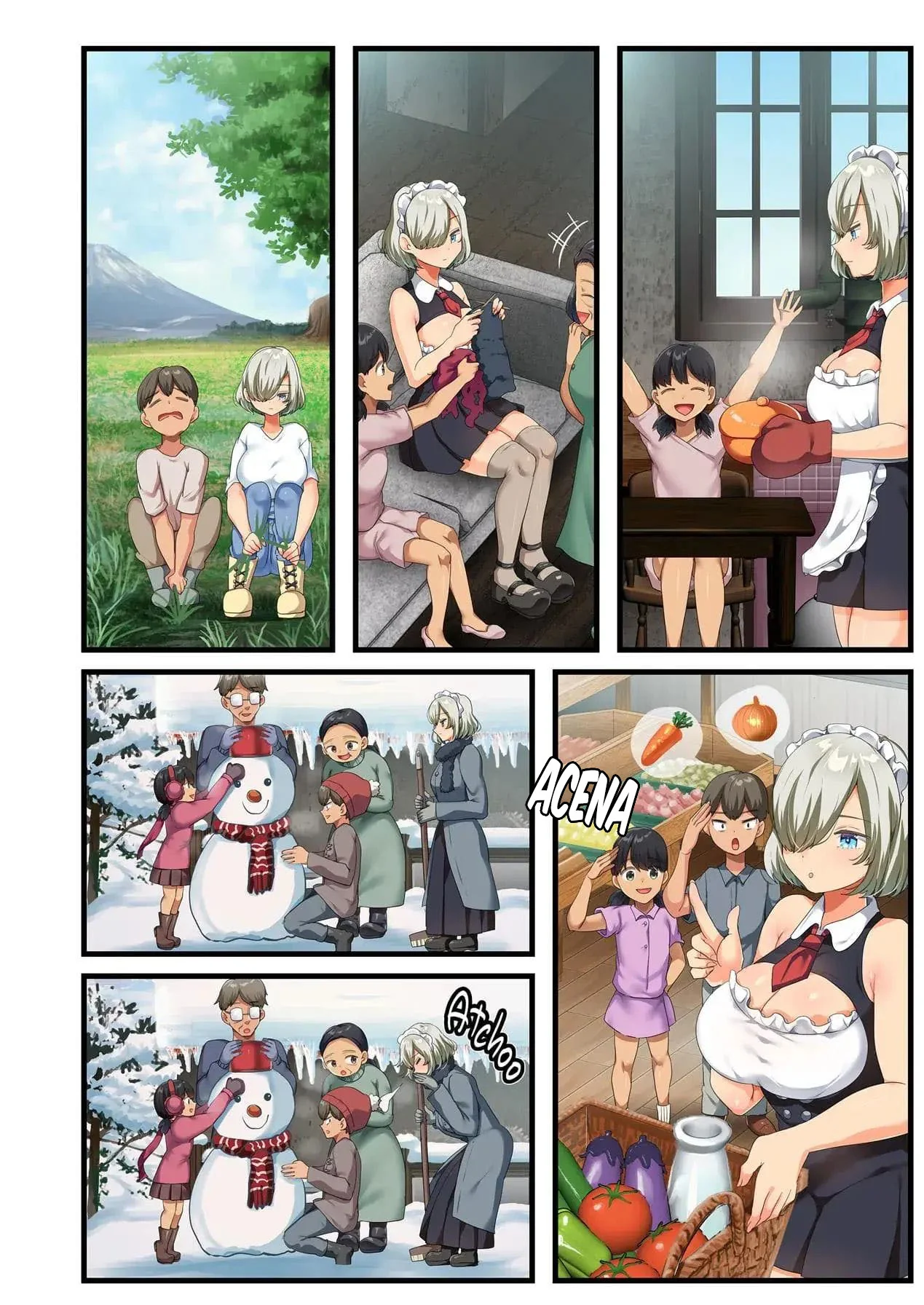 Kento e sua piranha safada: reencontro pra foder em hentai HQ brasileiro
