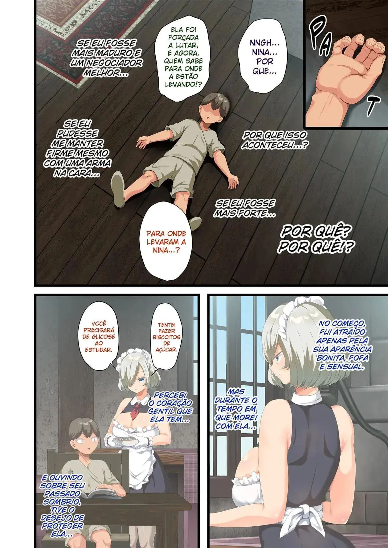 Kento e sua piranha safada: reencontro pra foder em hentai HQ brasileiro