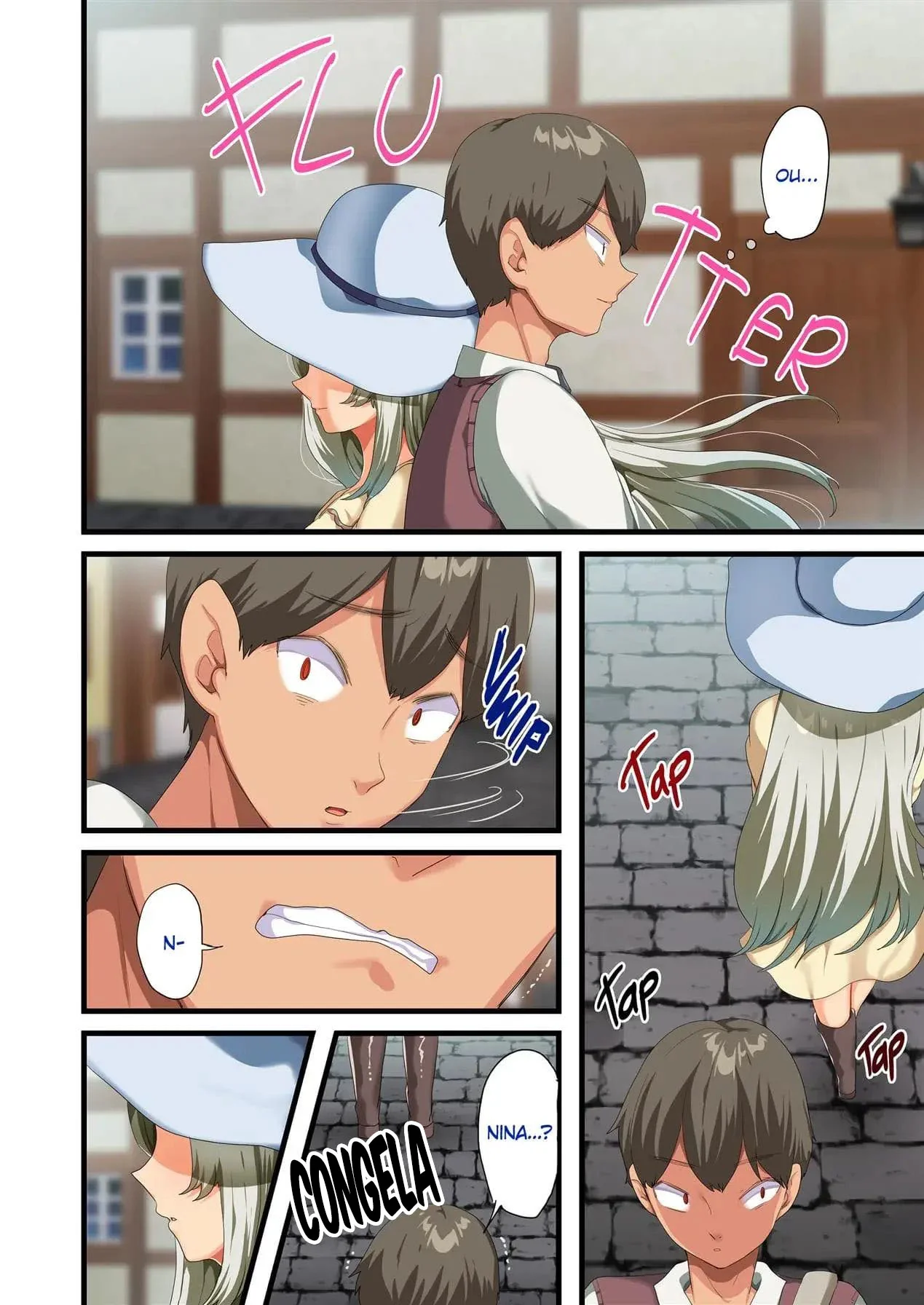 Kento e sua piranha safada: reencontro pra foder em hentai HQ brasileiro