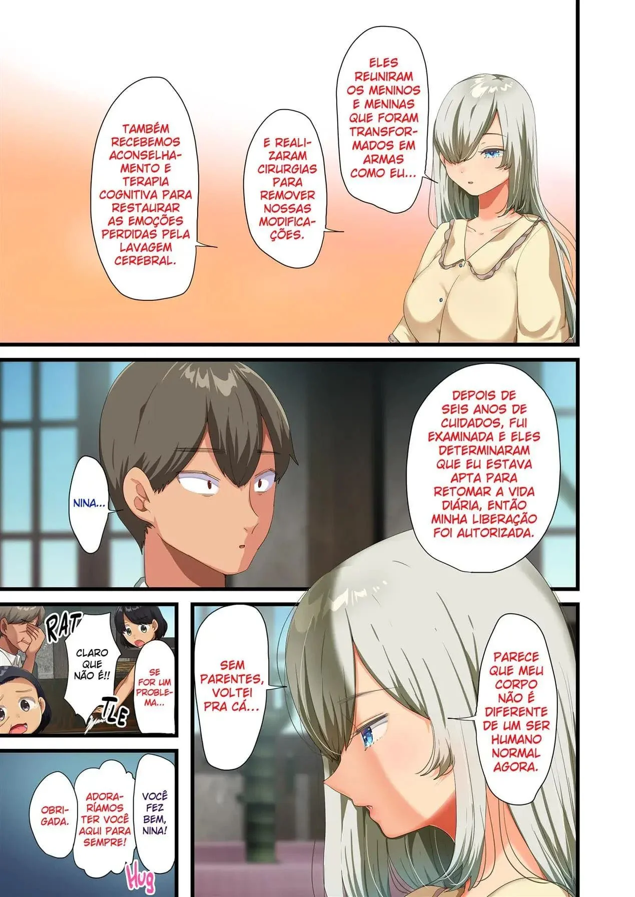 Kento e sua piranha safada: reencontro pra foder em hentai HQ brasileiro
