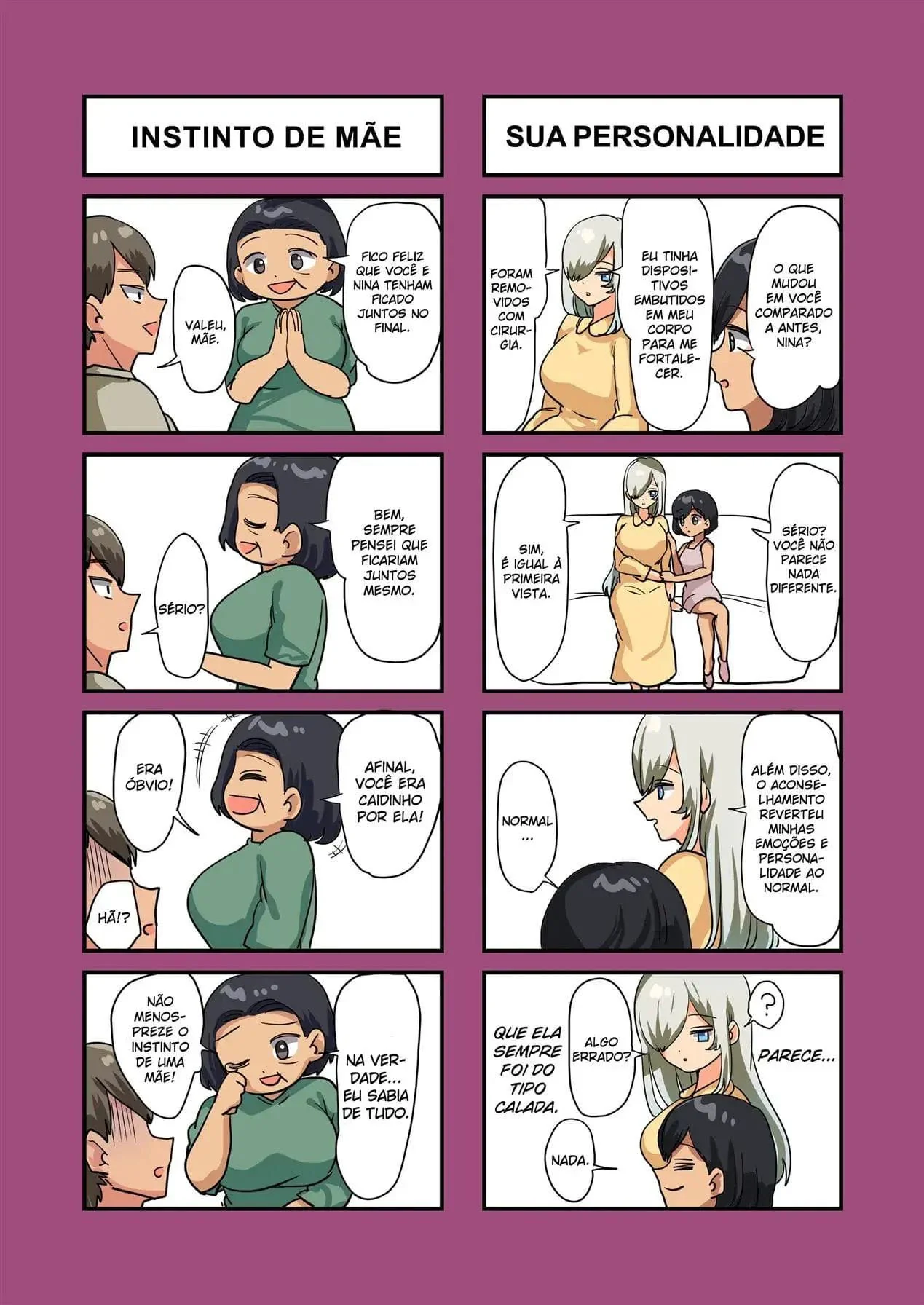 Kento e sua piranha safada: reencontro pra foder em hentai HQ brasileiro