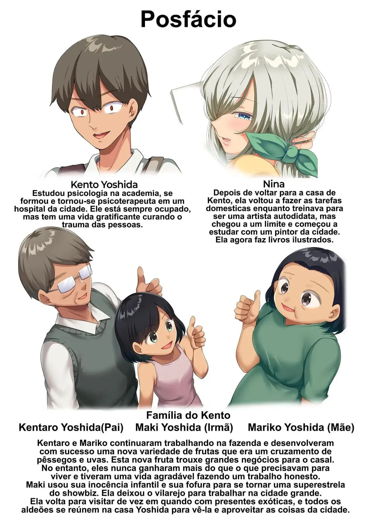 Kento e sua piranha safada: reencontro pra foder em hentai HQ brasileiro
