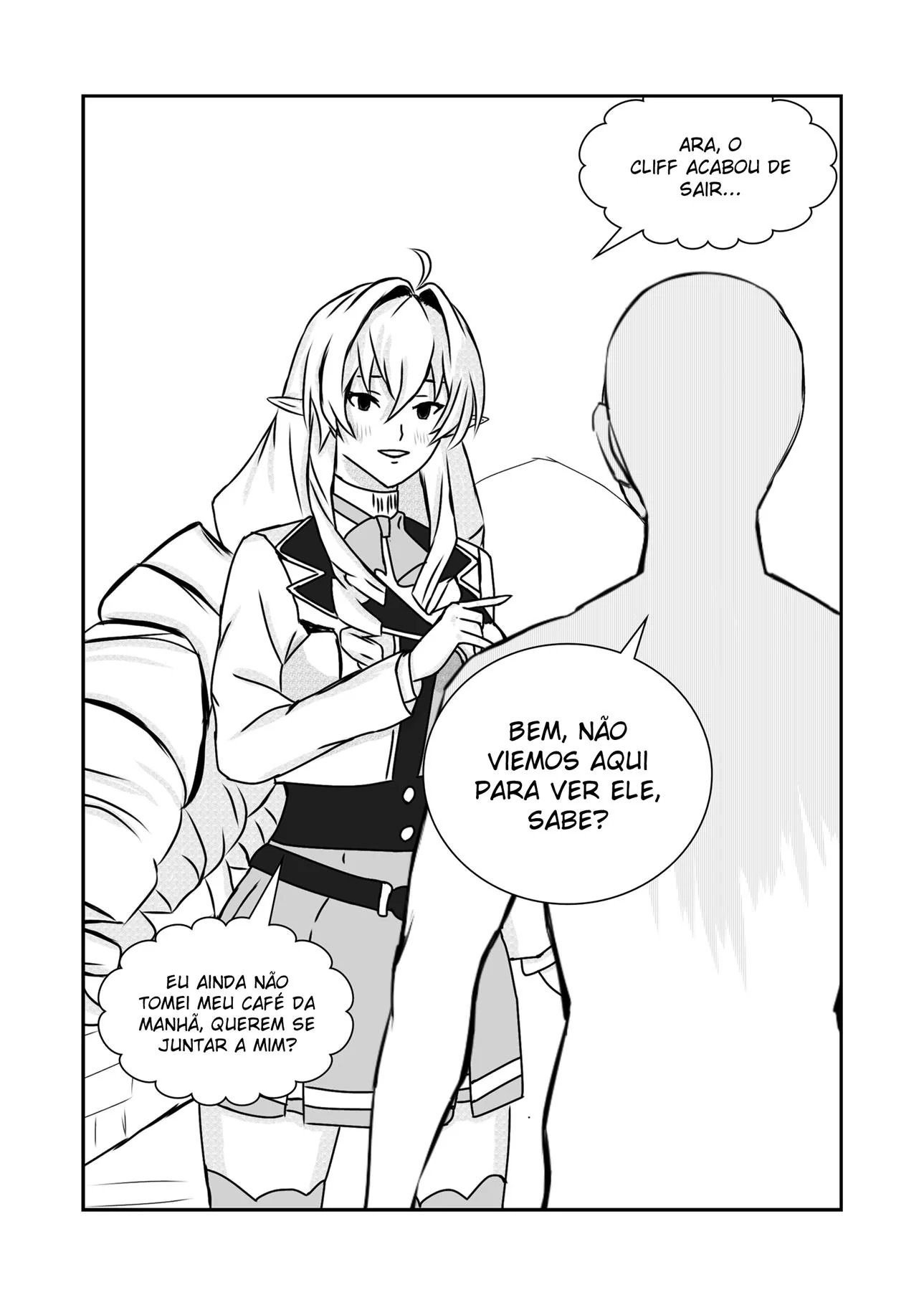 Piranha das Crônicas: Elinalise em Busca de Pica em Hentai HQ Brasileiro