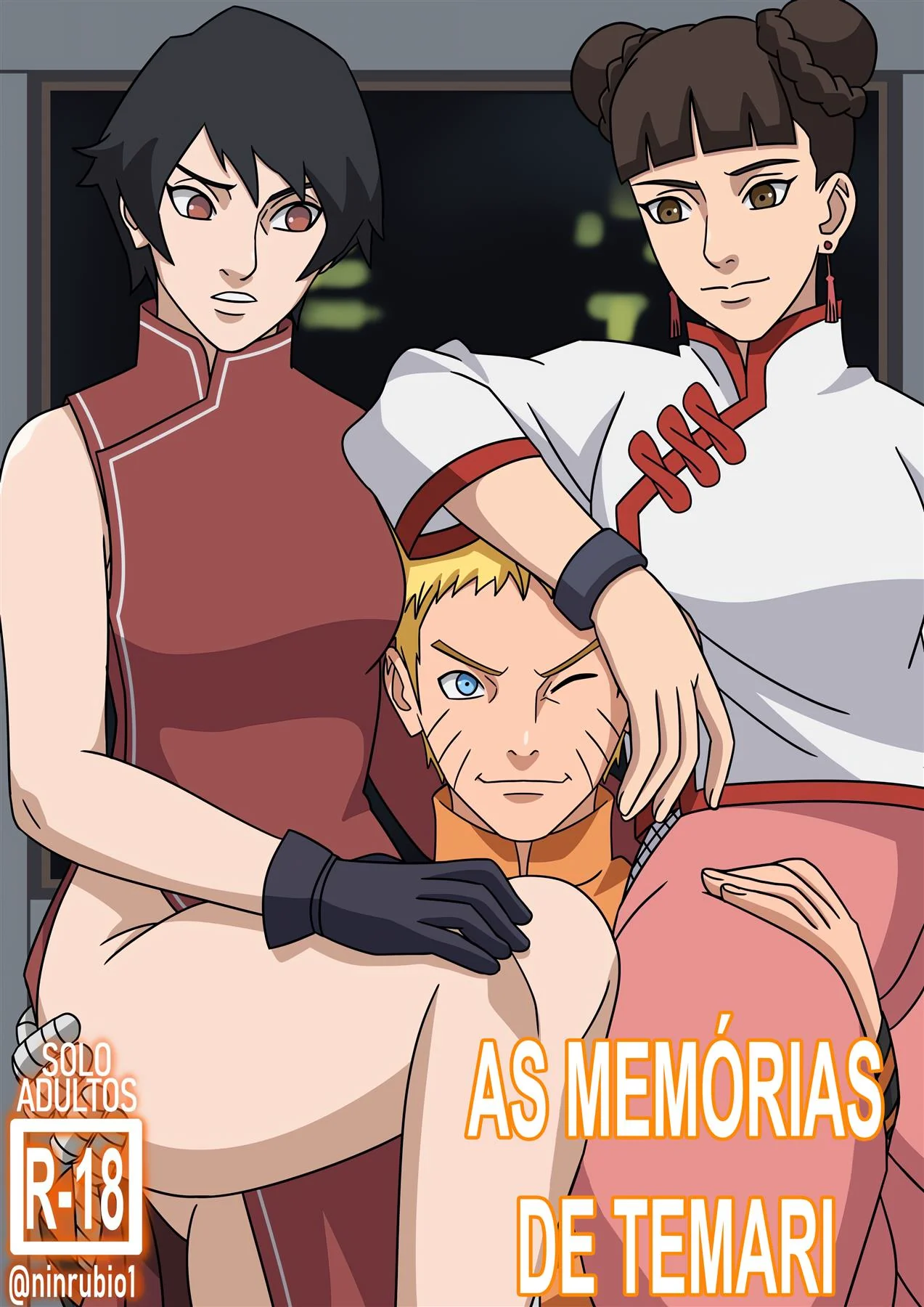 Naruto: A Fodação na Vila da Putaria em Hentai Brasil