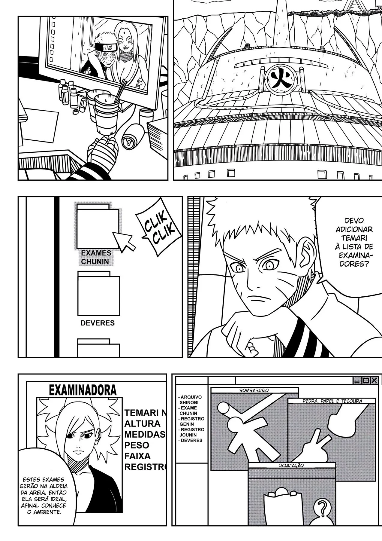 Naruto: A Fodação na Vila da Putaria em Hentai Brasil