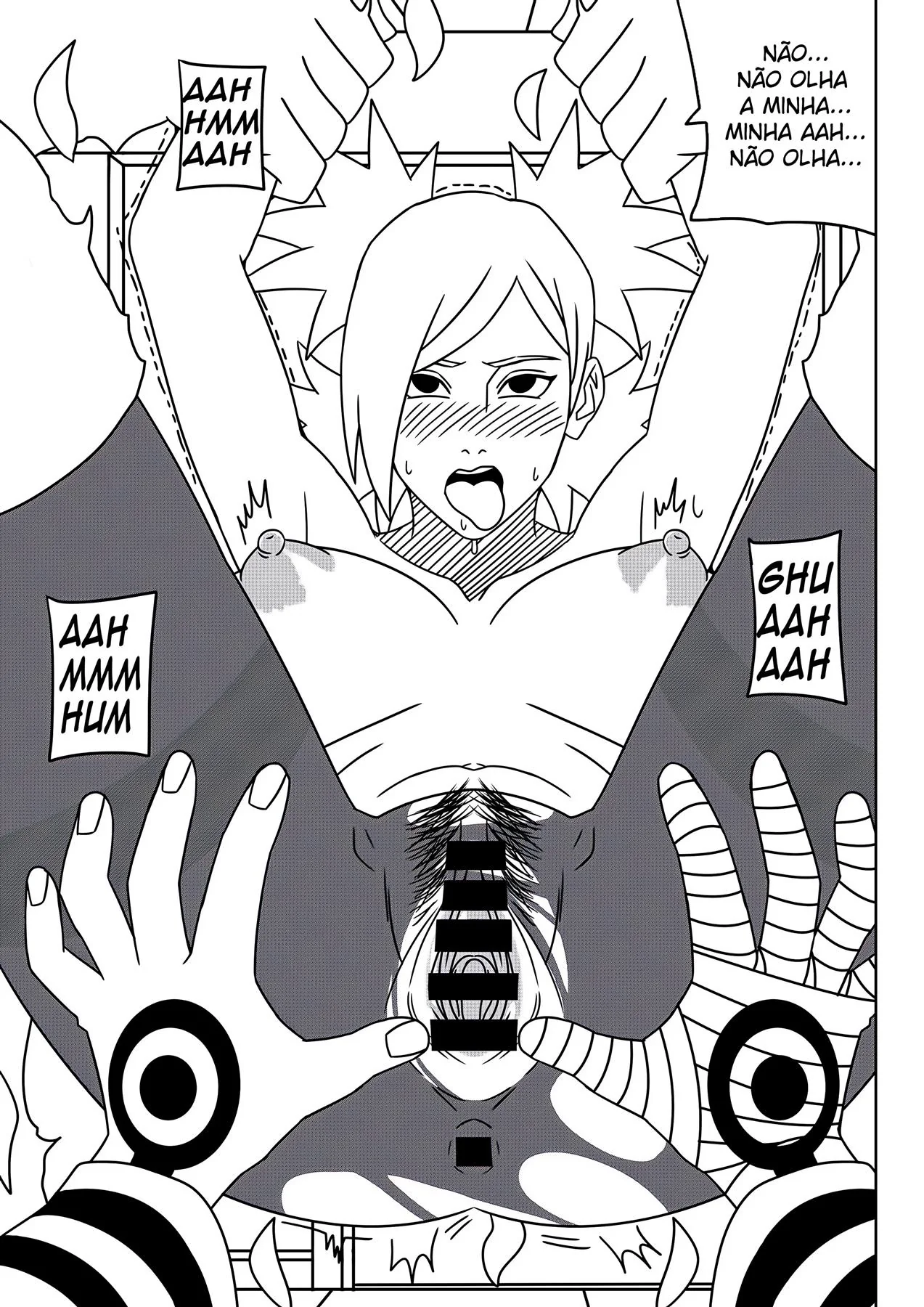 Naruto: A Fodação na Vila da Putaria em Hentai Brasil