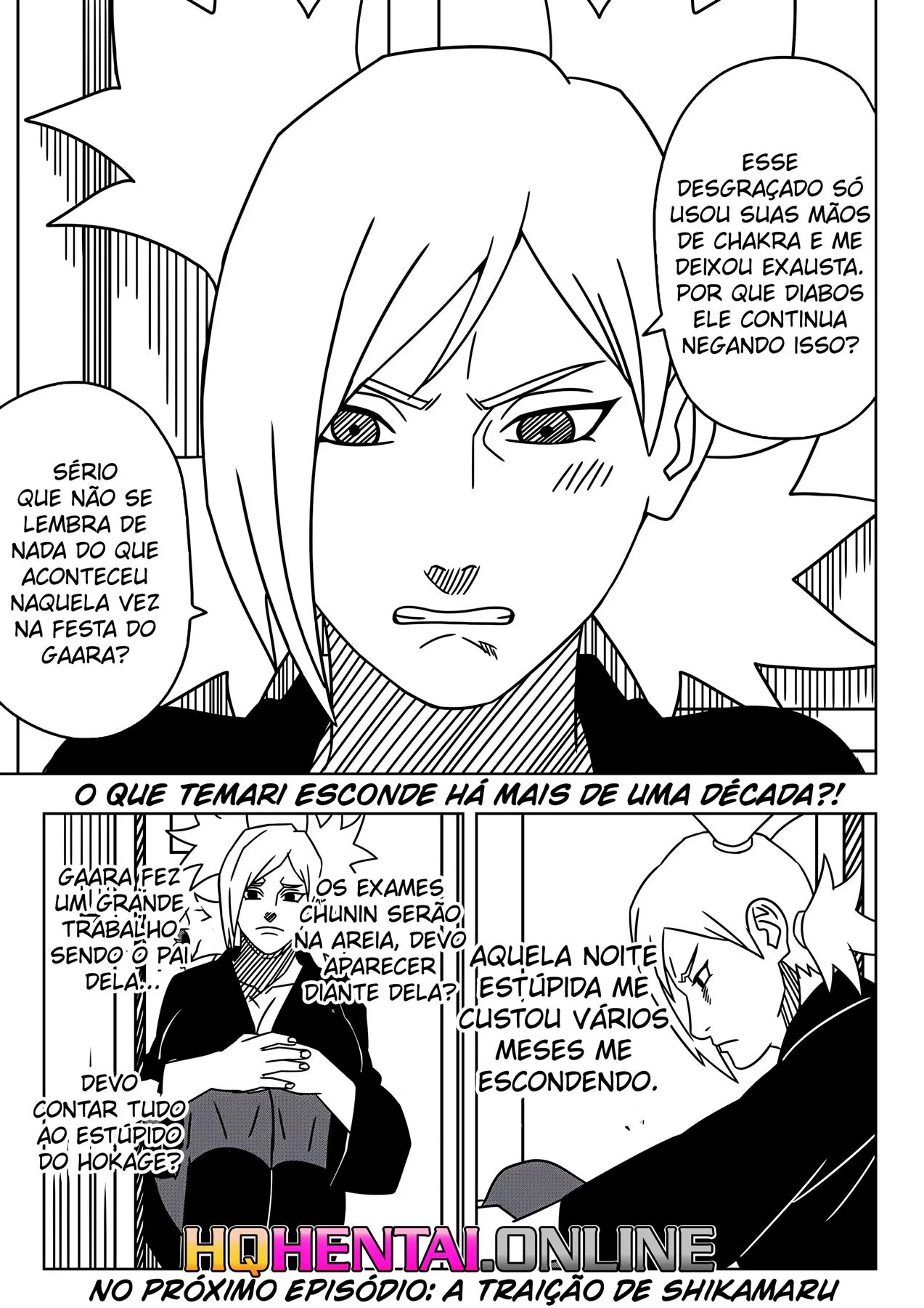 Naruto: A Fodação na Vila da Putaria em Hentai Brasil