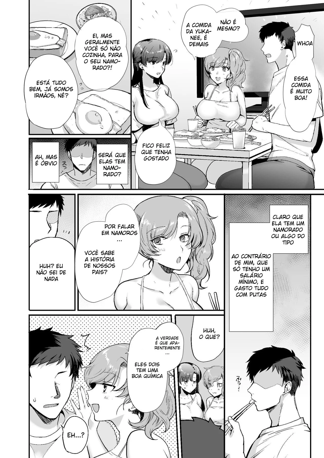 [REVISAR POST ⚠️✏️] As Minhas Colegas de Quarto São Tão Safadas