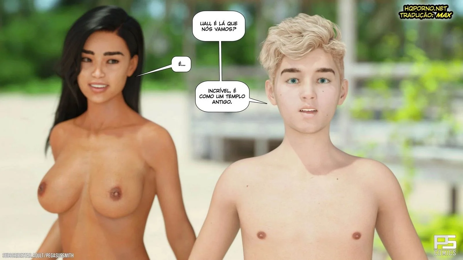 A Jornada de Dylan: Mestre da Ilha e suas Piranhas Safadas – Hentai HQ Brasileiro