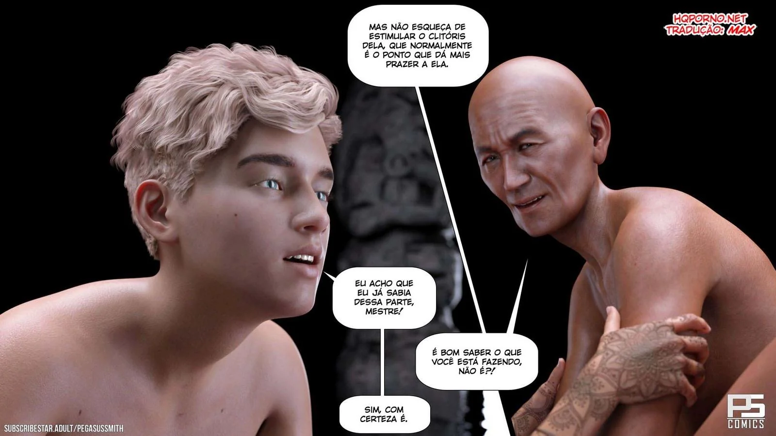 A Jornada de Dylan: Mestre da Ilha e suas Piranhas Safadas – Hentai HQ Brasileiro
