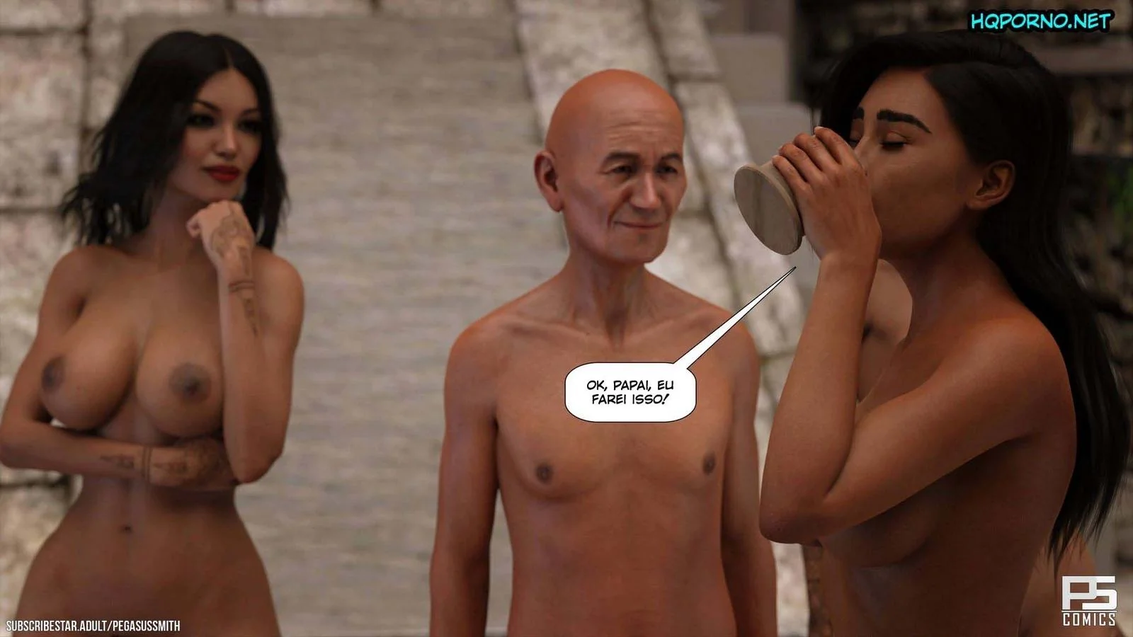 A Jornada de Dylan: Mestre da Ilha e suas Piranhas Safadas – Hentai HQ Brasileiro