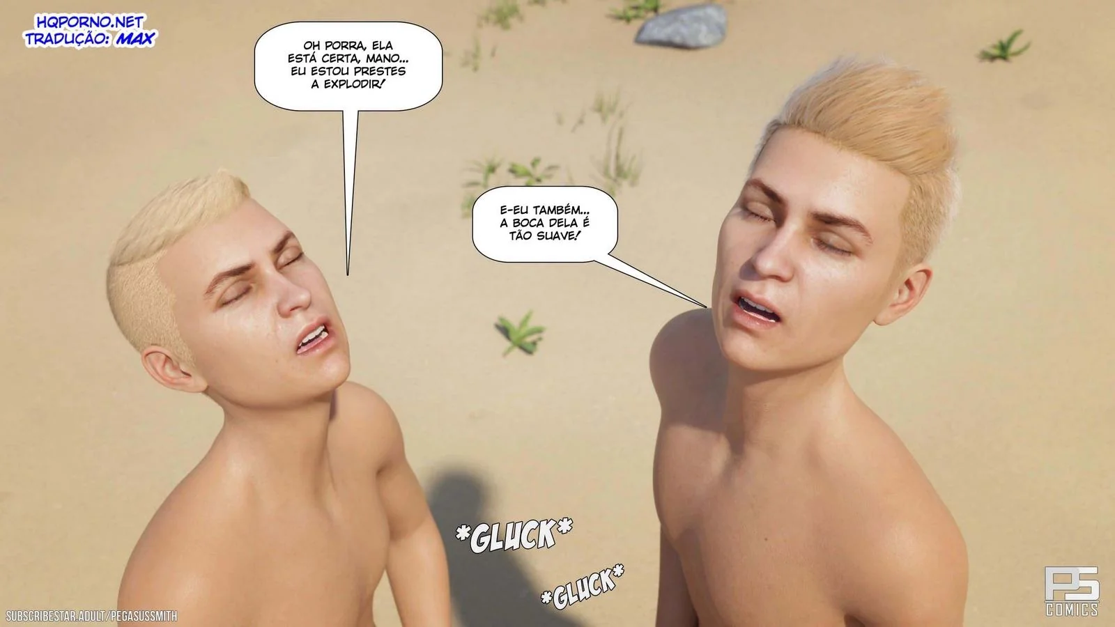 Kelly na Ilha das Putarias em Hentai HQ Brasileiro