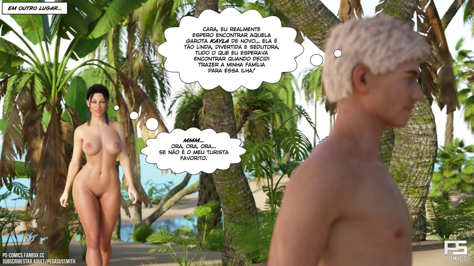 Kelly e as Novas Amizades Safadinhas em Hentai HQ Brasileiro