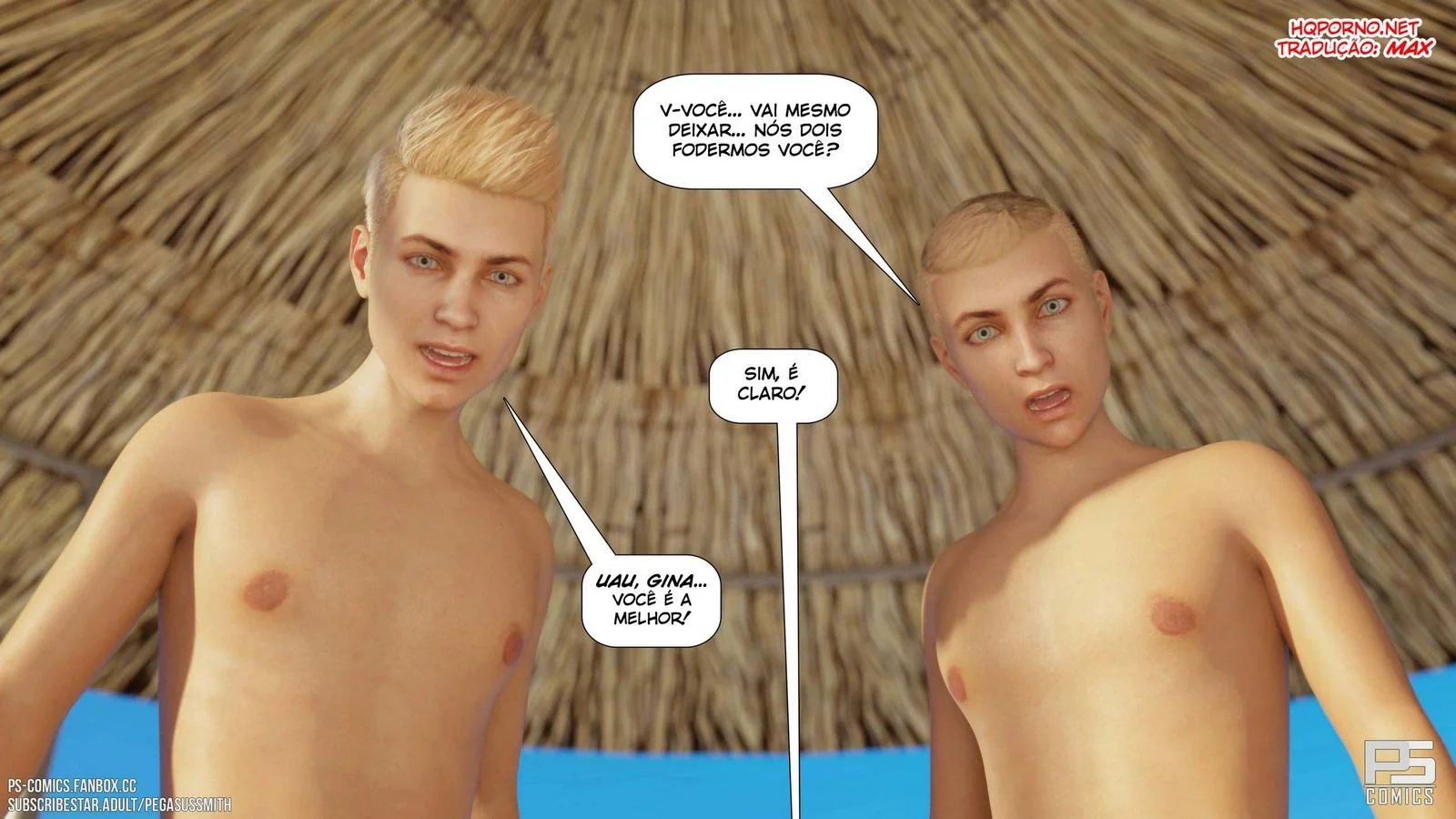 Kelly e as Novas Amizades Safadinhas em Hentai HQ Brasileiro