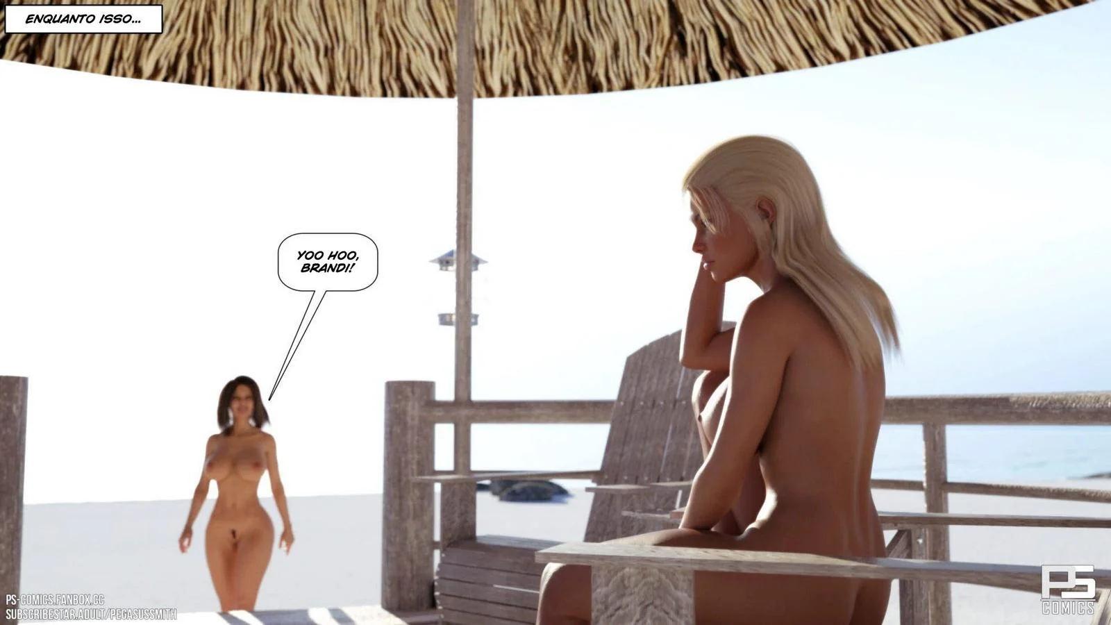 Nudist Resort: Kelly piranha se aventura na ilha – Hentai HQ Brasileiro