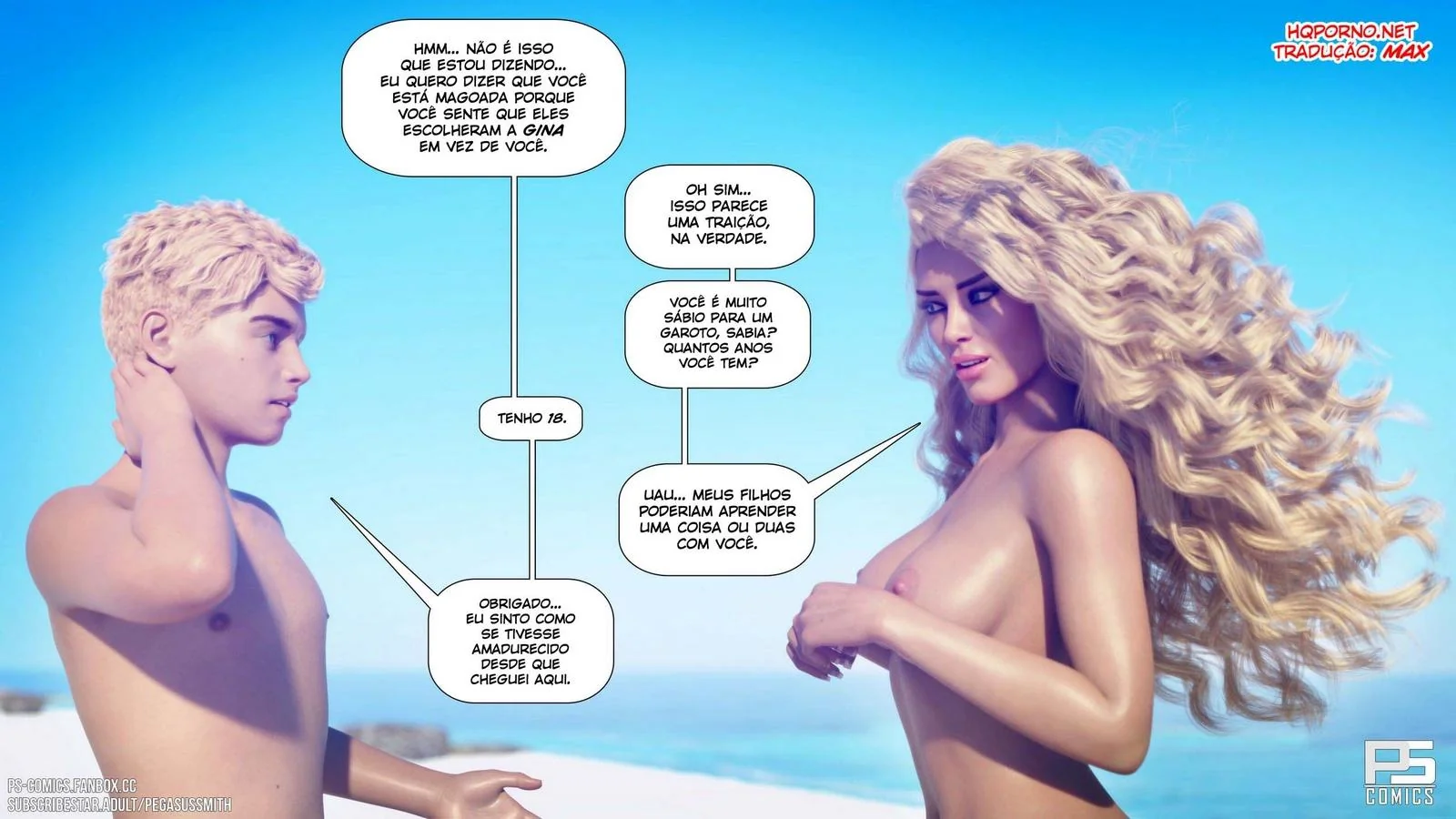 Nudist Resort: Kelly piranha se aventura na ilha – Hentai HQ Brasileiro