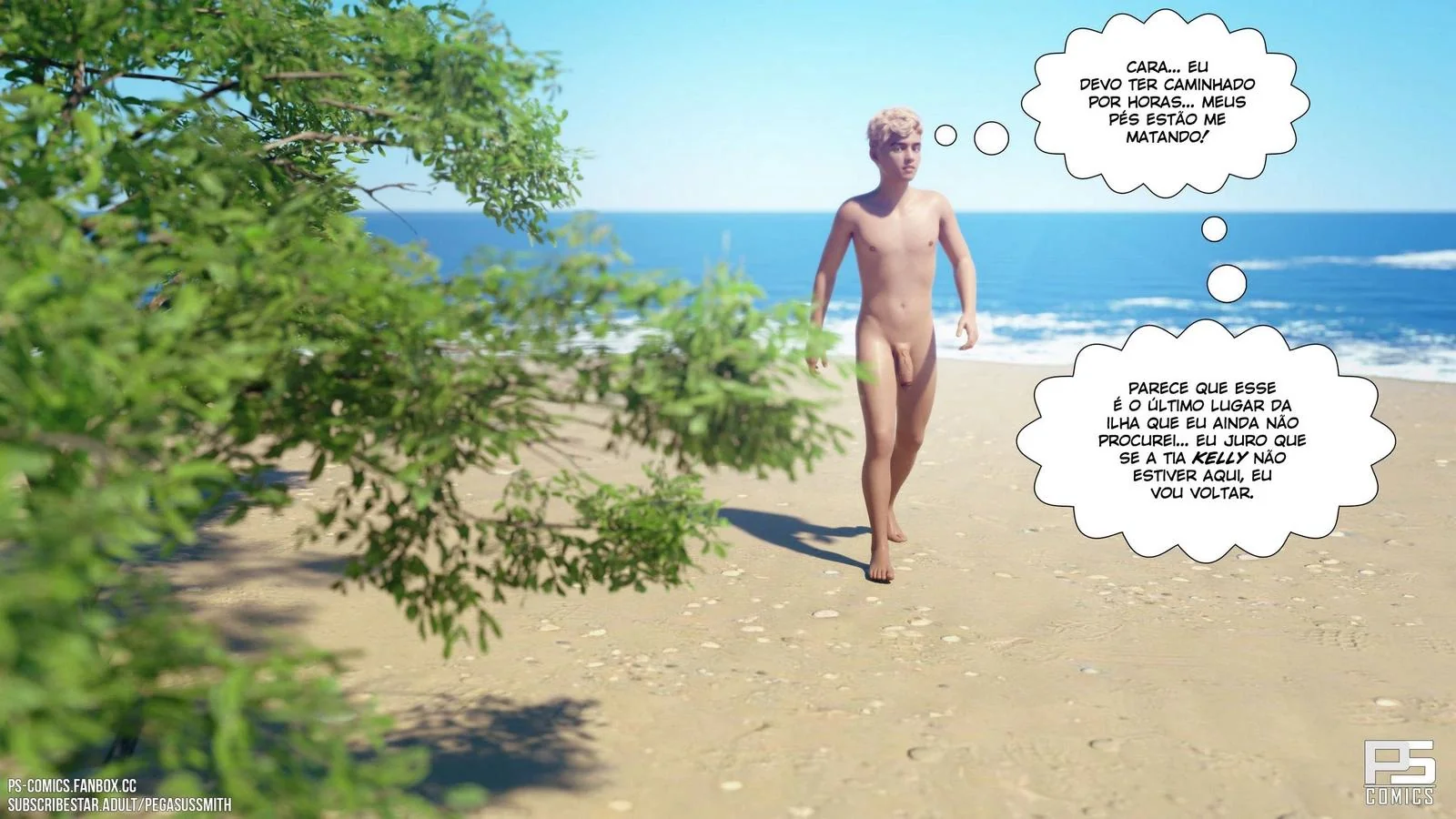 Nudist Resort: Kelly piranha se aventura na ilha – Hentai HQ Brasileiro