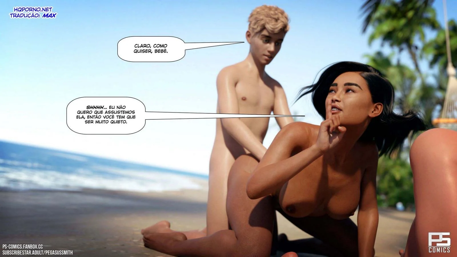 Nudist Resort: Kelly piranha se aventura na ilha – Hentai HQ Brasileiro