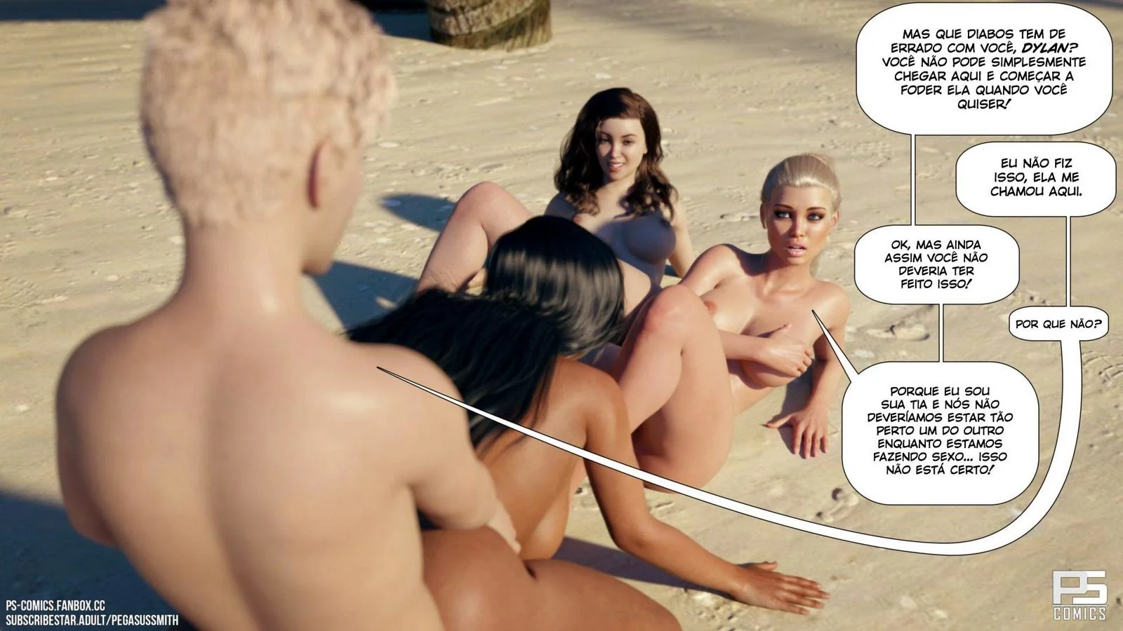 Nudist Resort: Kelly piranha se aventura na ilha – Hentai HQ Brasileiro