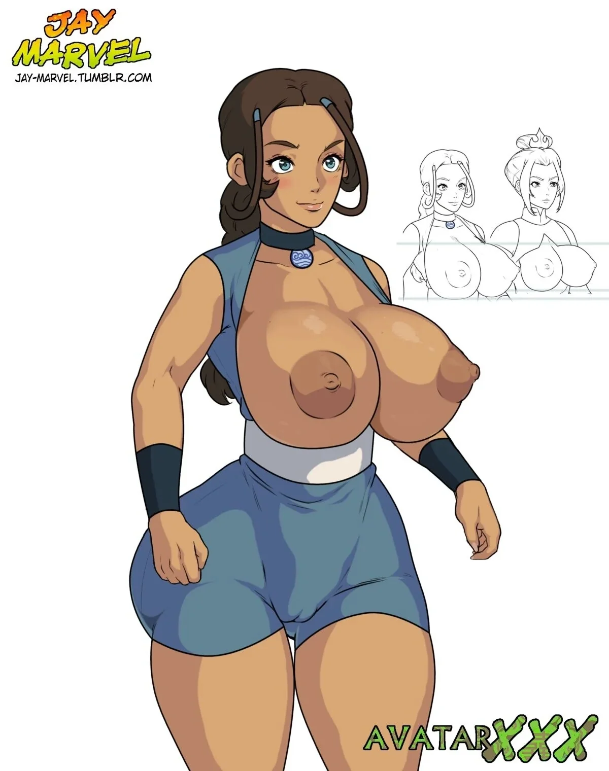 Avatar Hentai: Livro Dois – Futas Sedentas por Buceta | HQ Brasileiro